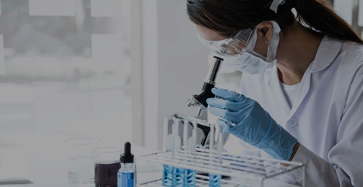 scientists studying medical